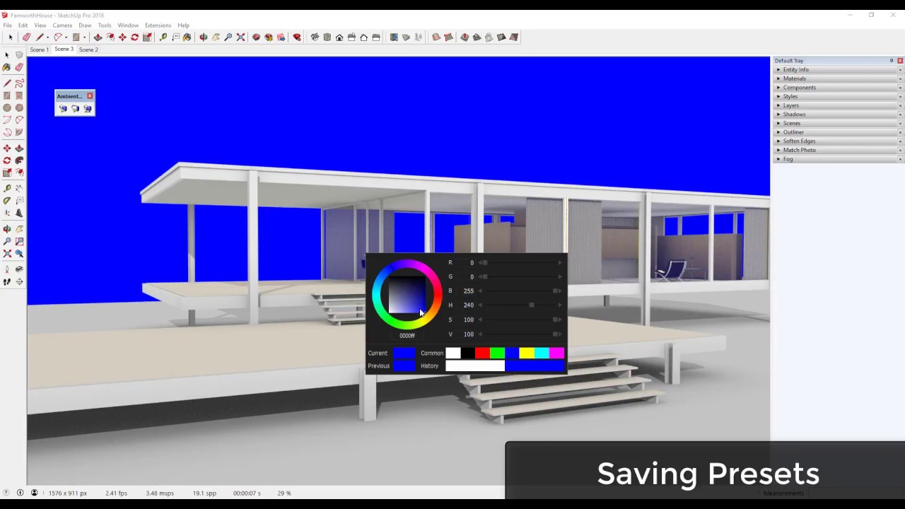 ambient occlusion for sketchup